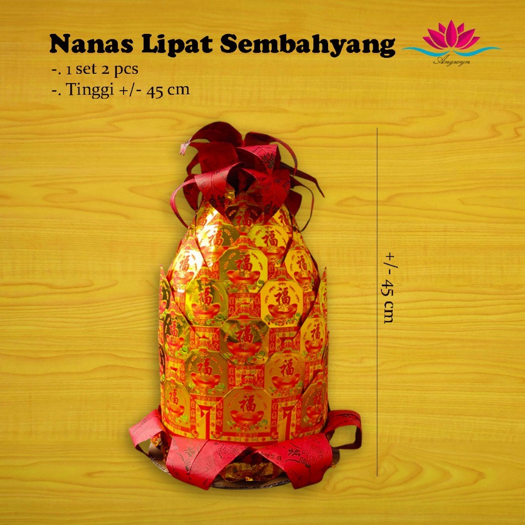 Kertas Sembahyang Nanas Lipat Imlek