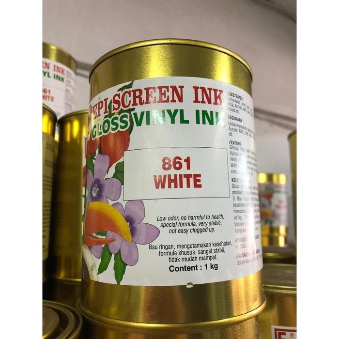 

Epi Screen 861 White Cat Sablon Basis Minyak