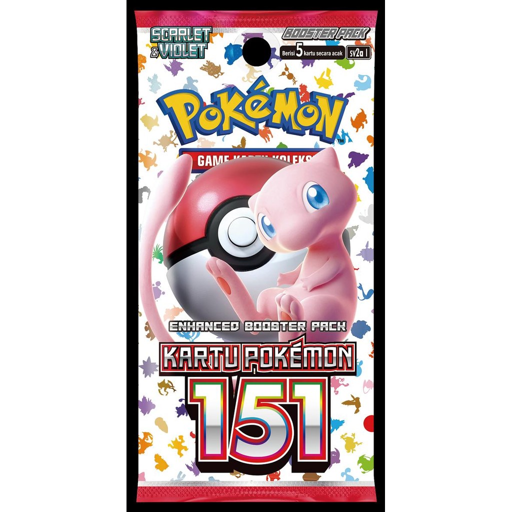 Pokemon Scarlet & Violet Kartu Pokemon 151 Booster Box TCG Indonesia