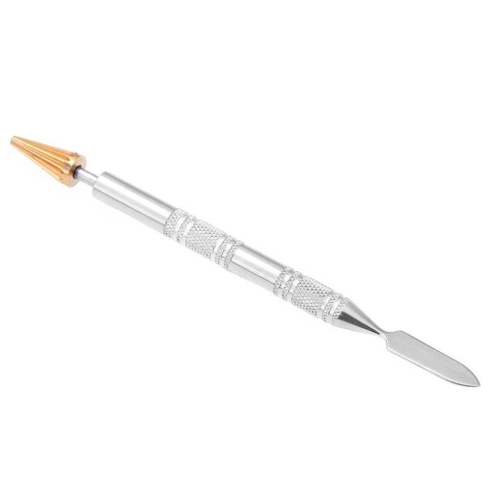 

Dual Head Brass Head Leather Edge Oil Dye Pen Paint Roller Tool For