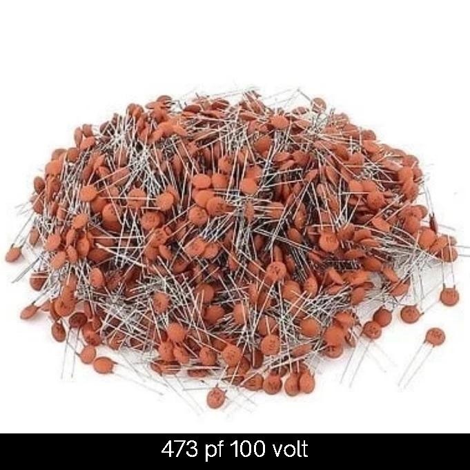Kapasitor keramik 473pf 100 volt Original