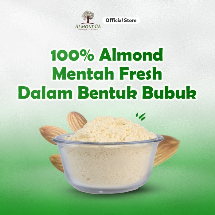 

Ready Stock Almond Extra Fine - Almonesia 250Gr Packing Aman