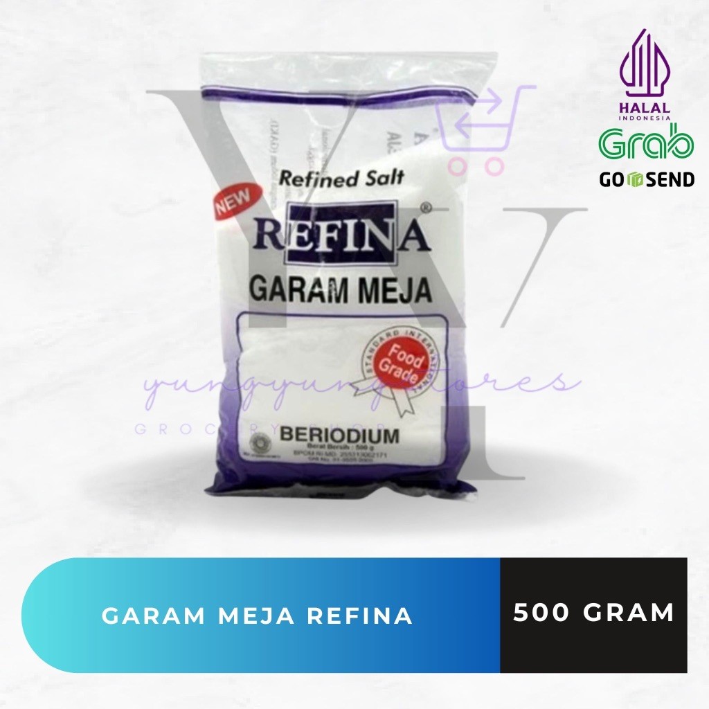 

1 Bal Isi 20 Bungkus Garam Meja Refina Beryodium 500 gram