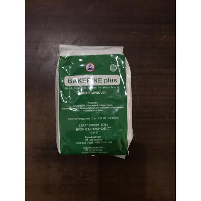 

Produk Terbaru Pelembut Roti - Bread Improver Bakerine Plus 500Gr Packing Aman