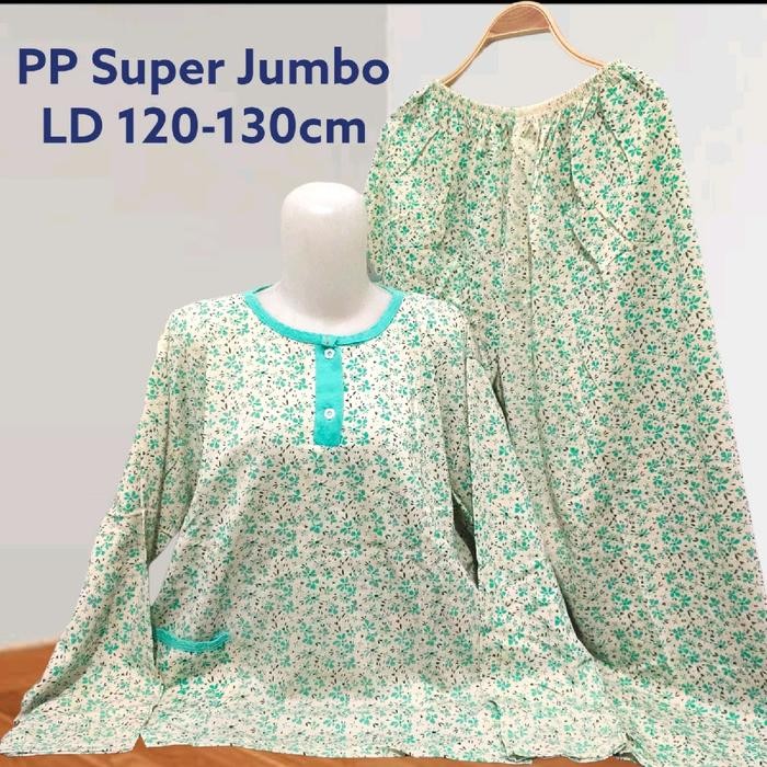 Ready Baju Tidur Pp Super Jumbo Ld 130 Bahan Kaos Murah Termurah