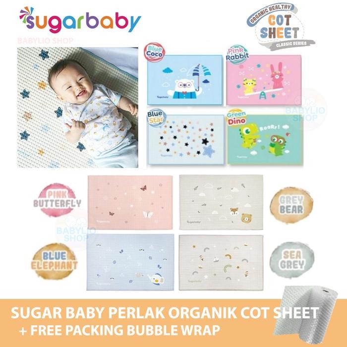 BabyCare- Perlak Bayi Sugar Baby Waterproof Jumbo Sugarbaby Perlak Alas Ompol Bayi Kain Karet
