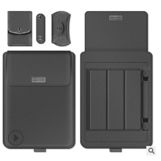 Stok Baru HP ENVY 13 Laptop Sleeve Powerpack Case Pouch Leather Premium Mousepad