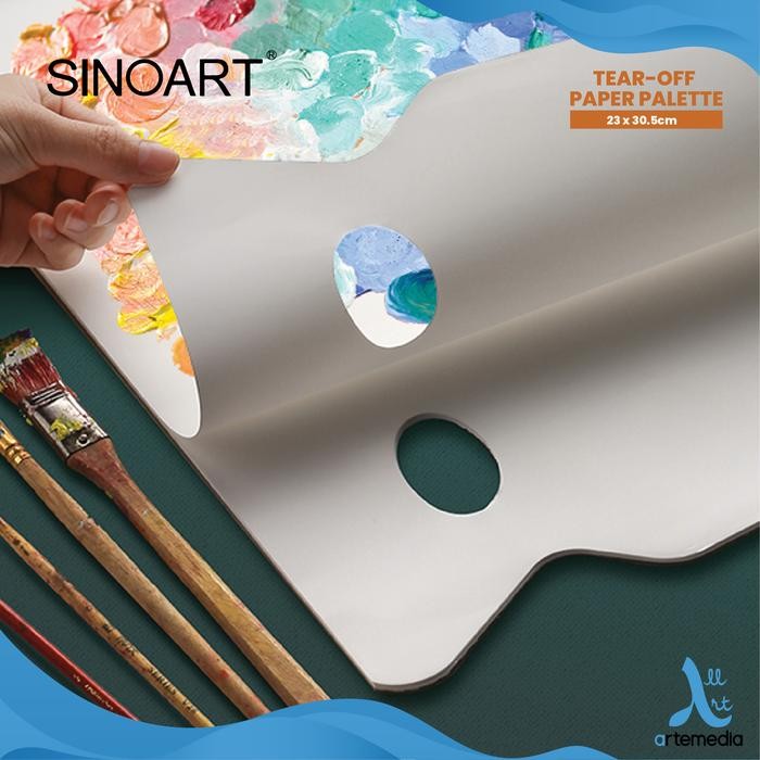 

Palet Kertas Sinoart Tear Off Palette 58Gsm #Gratisongkir