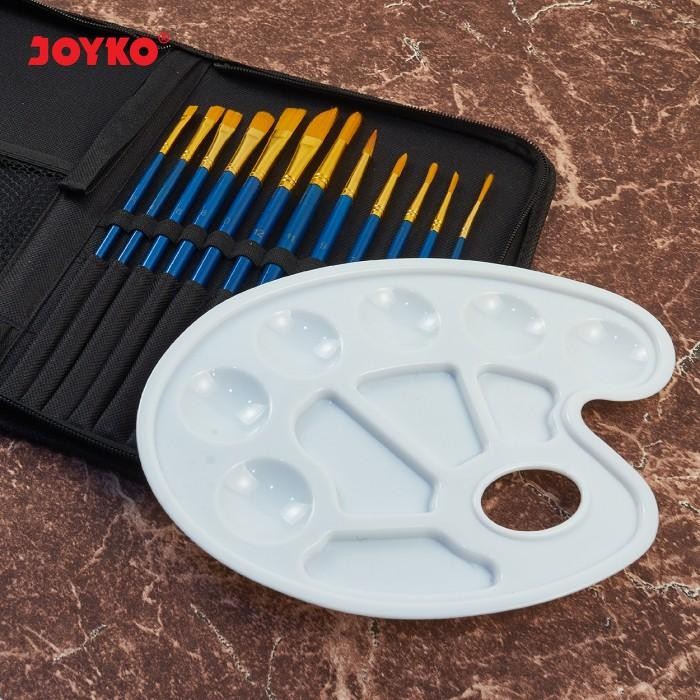 

Art Brush Set Alat Lukis Kuas Cat Air Minyak Acrylic Joyko Brs-7 #Gratisongkir