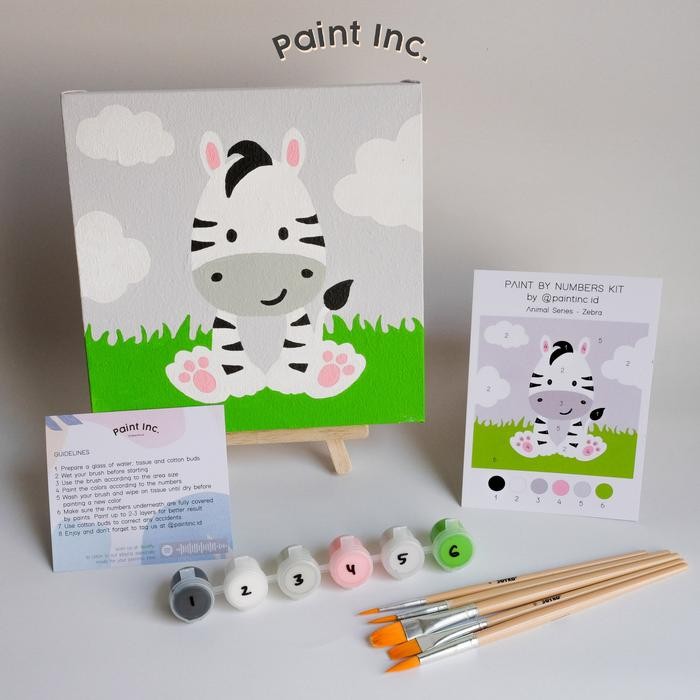 

Paint By Numbers Kit: Animal Series 9-16 Paint Inc. Id Painting Kit #Gratisongkir