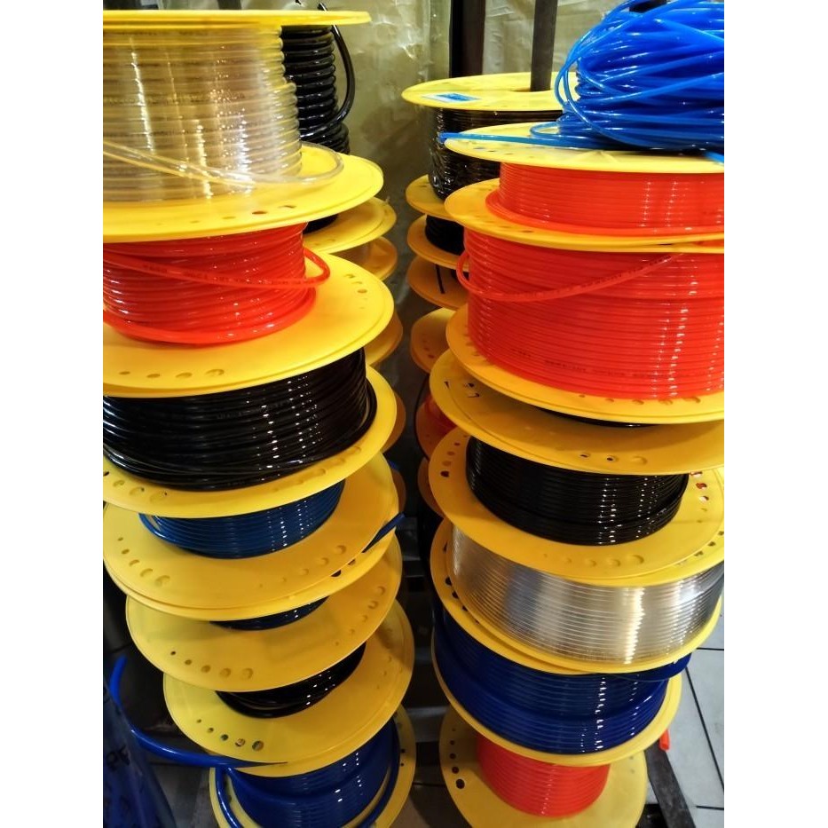 Populer Selang Pneumatic 4Mmx2,5Mm/Roll / Selang Pu / Selang Angin Pneumatic