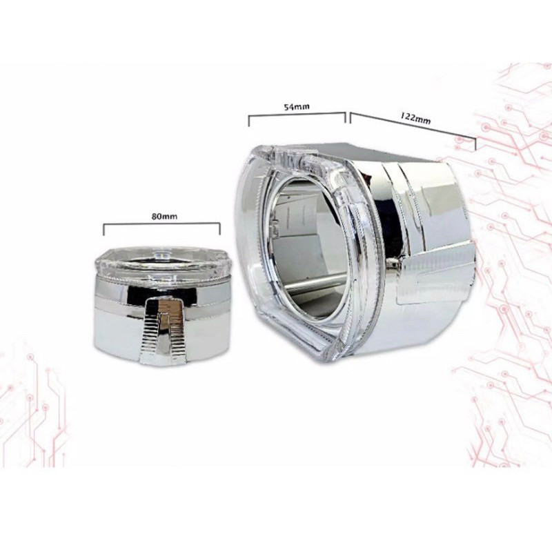 Shroud 2.5 INCHI Shroud 2.5 INCHI Shroud Projector Shroud Projie Mobil Motor