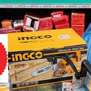 PREMIUM CGSLI20851 CORDLESS MESIN GERGAJI CHAINSAW BATERAI 8" 20V UNIT INGCO