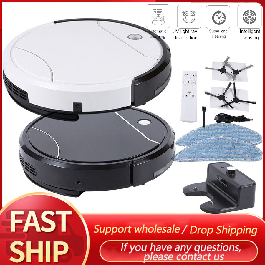 Robot Penyedot Debu Pengisian Otomatis Pembersih Robot Penyapu Nirkabel Perencanaan Peralatan Rumah 