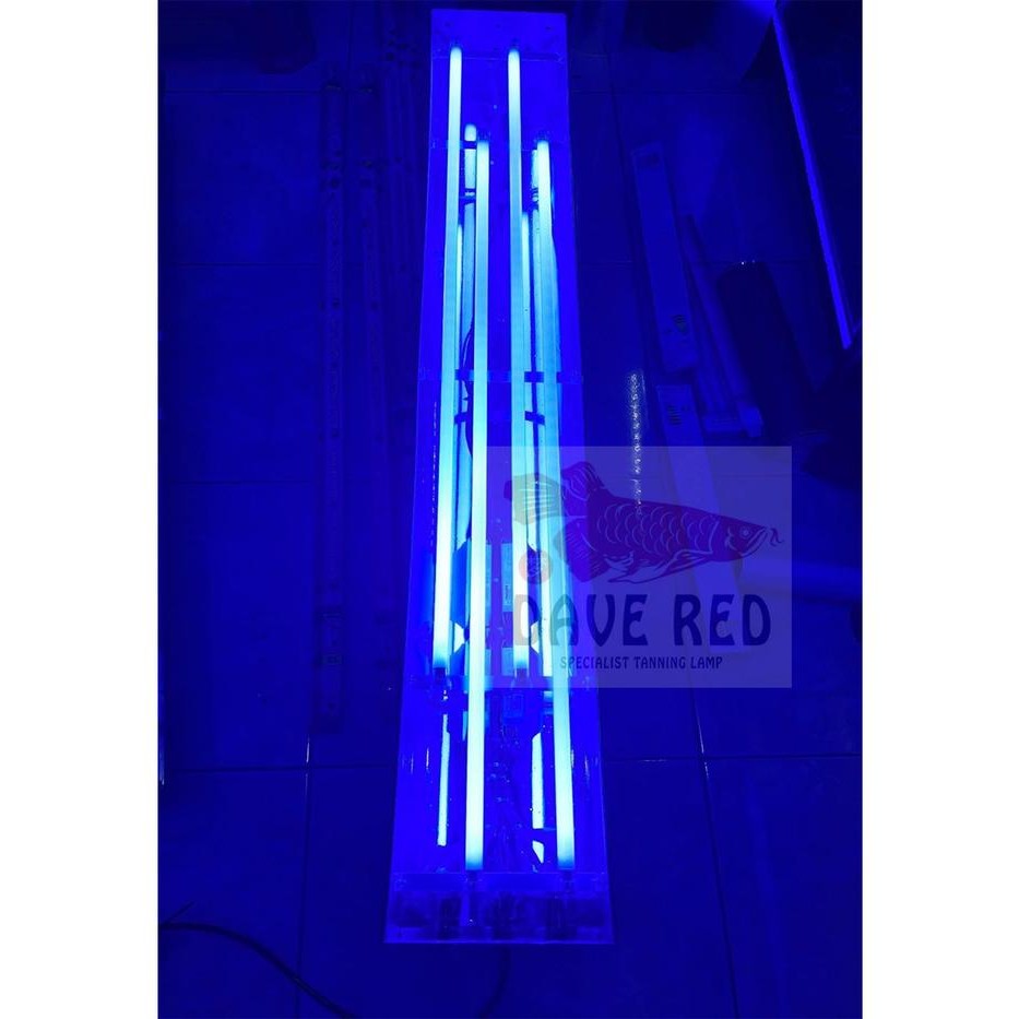PREMIUM 4 Aquazonic Lampu Tanning Arwana Super Red Dave Red Actinic 150 cm up