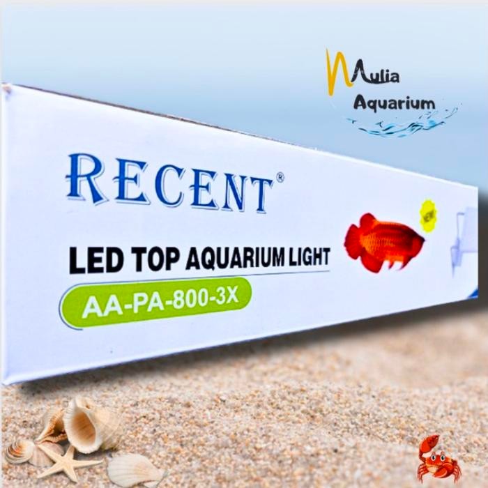 PREMIUM LAMPU AQUARIUM GANTUNG LED RECENT AA PA 800 3X