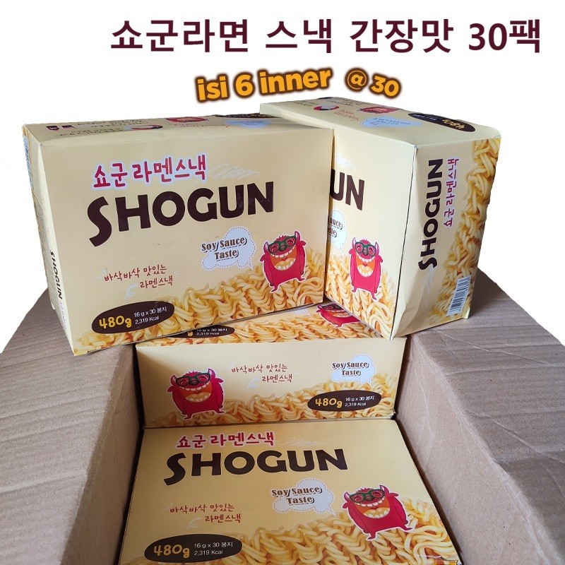 

SNACK MIE KREMES KOREA SHOGUN 1BOX KAARO SNACK JAKARTA ORIGINAL