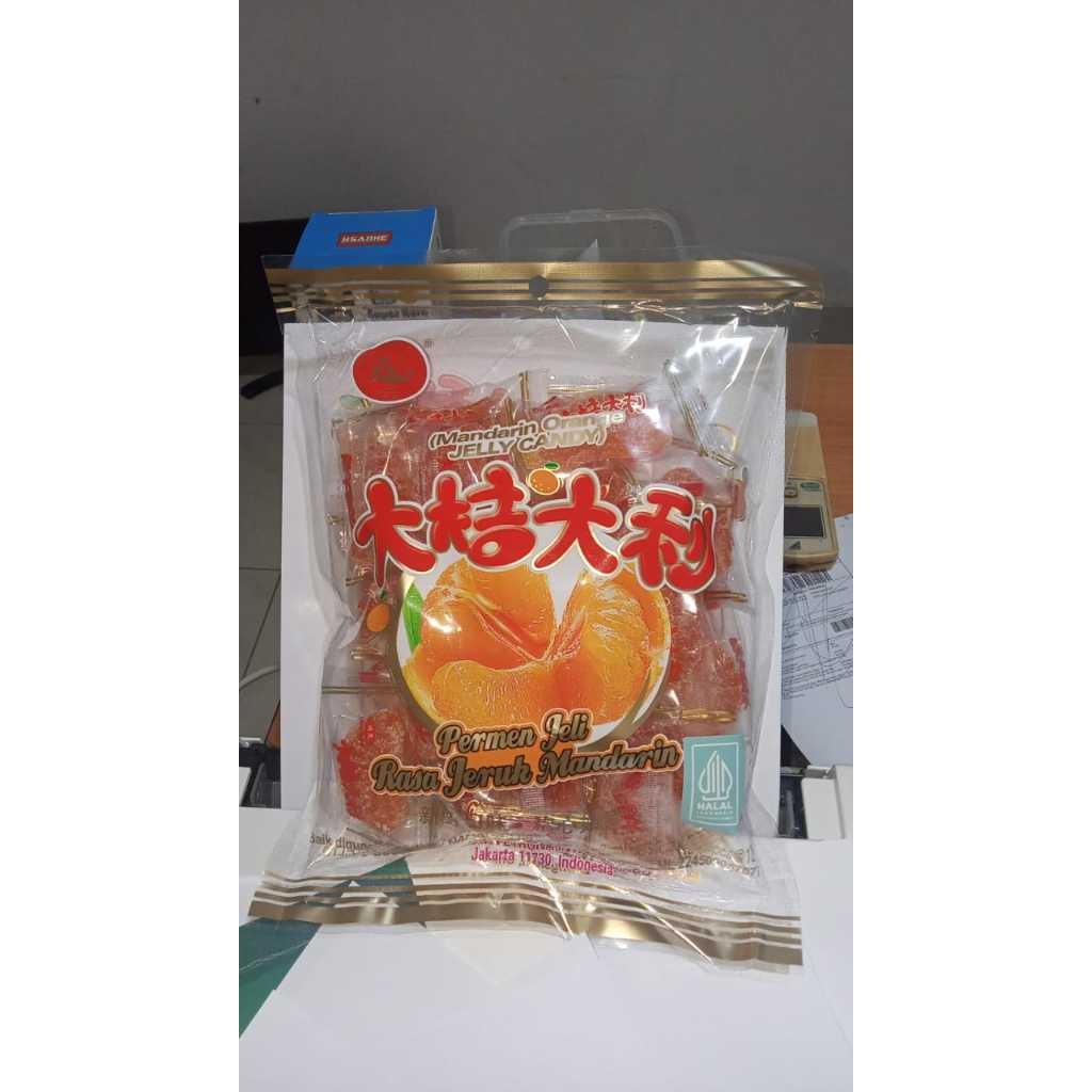 

Jelly hongmao / permen jelly jeruk/ manisan 500grm Halal