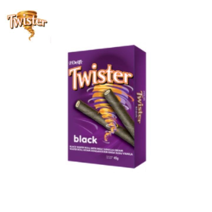 

Delfi Twister Coklat Chocolate Black Vanilla 45 g gr 35gr