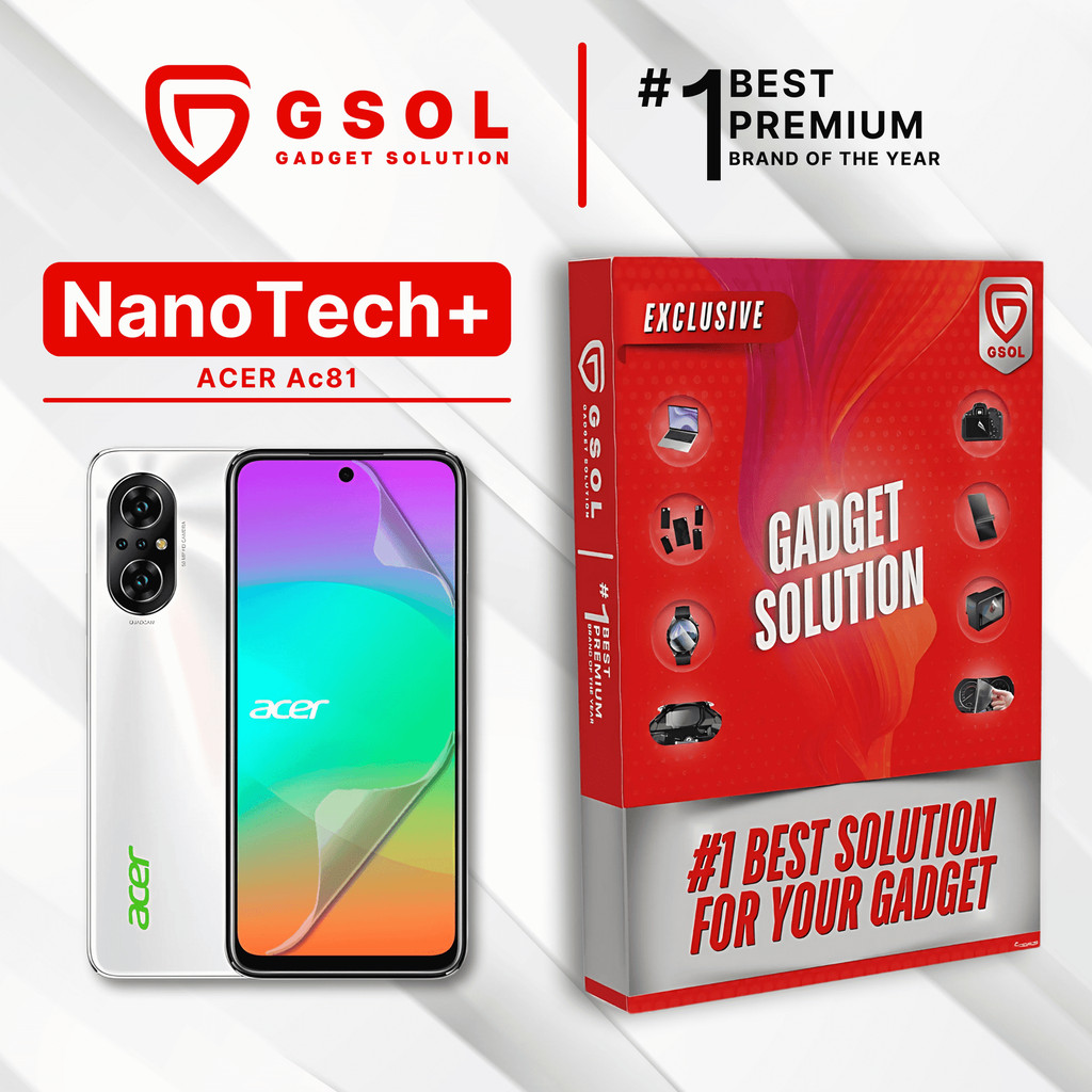 GSOL EPU BIO GENESIS Hydrogel for Acer AC81 / Screen Guard (Nanotech+ 100% Recycle) Premium Hidrogel