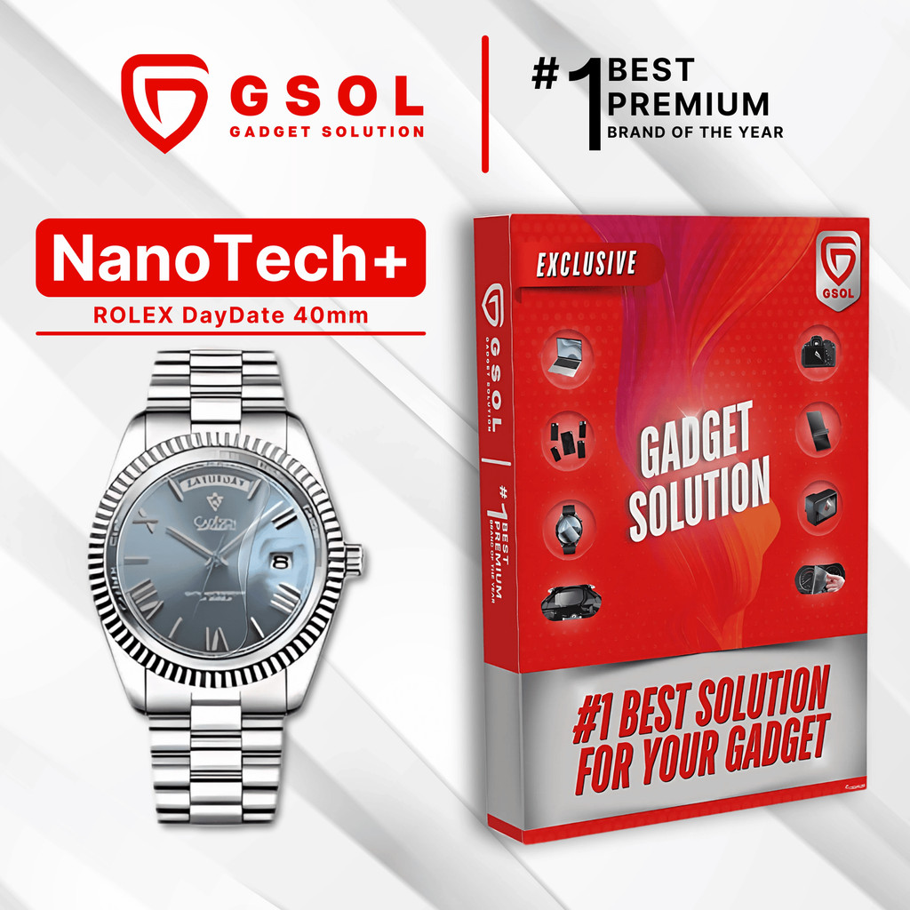 GSOL EPU BIO GENESIS Hydrogel for Rolex Day Date 40mm / Screen Guard (Nanotech+ 100% Recycle) Premiu