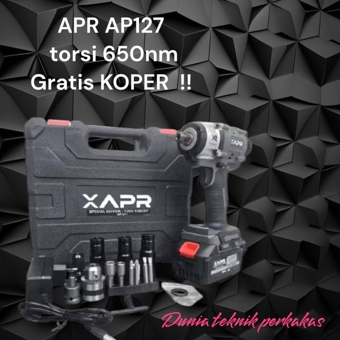 Product Laris Impact Wrench Apr Ap127+650Nm Motor Mobil