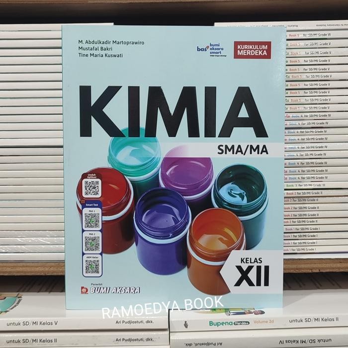 

TERLARIS BUKU KIMIA SMA/MA KELAS XII KURIKULUM MERDEKA BUMI AKSARA READY