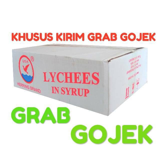 

CPR - Lychee Lychee Can Herring Brand Lychee Kaleng Leci Kaleng 1 Lusin GRAB GOJEK