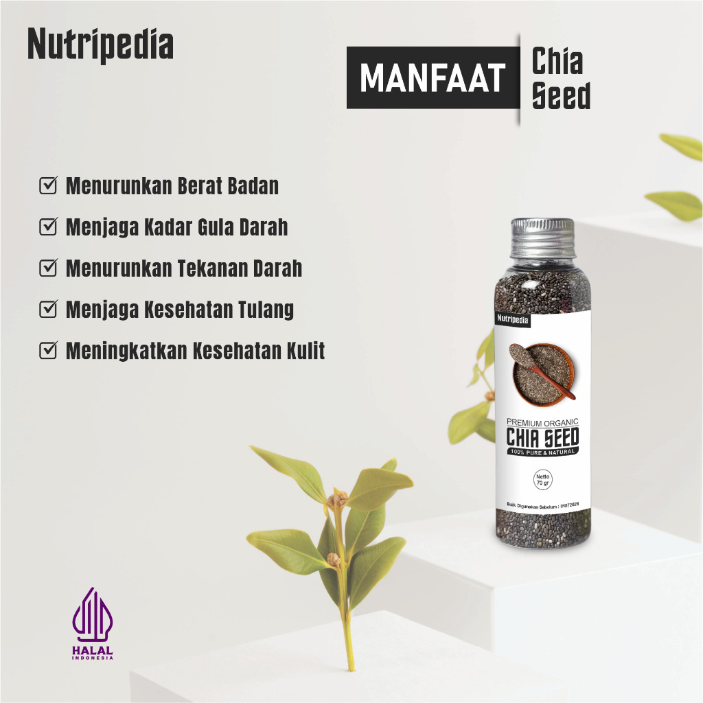 

Nutripedia - Chia Seeds 150Gr