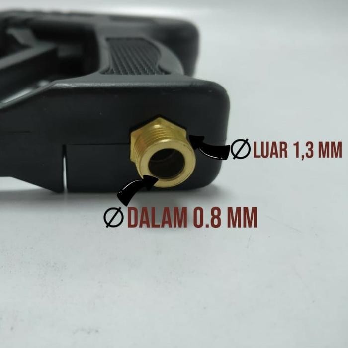 Gun Steam Nozzle Pendek Cleaner Ac Gun Steam Jet Cleaner Cuci Mobil