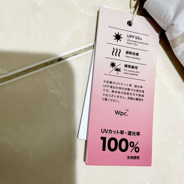 Ori jepang payung lipat pipih merk WPC