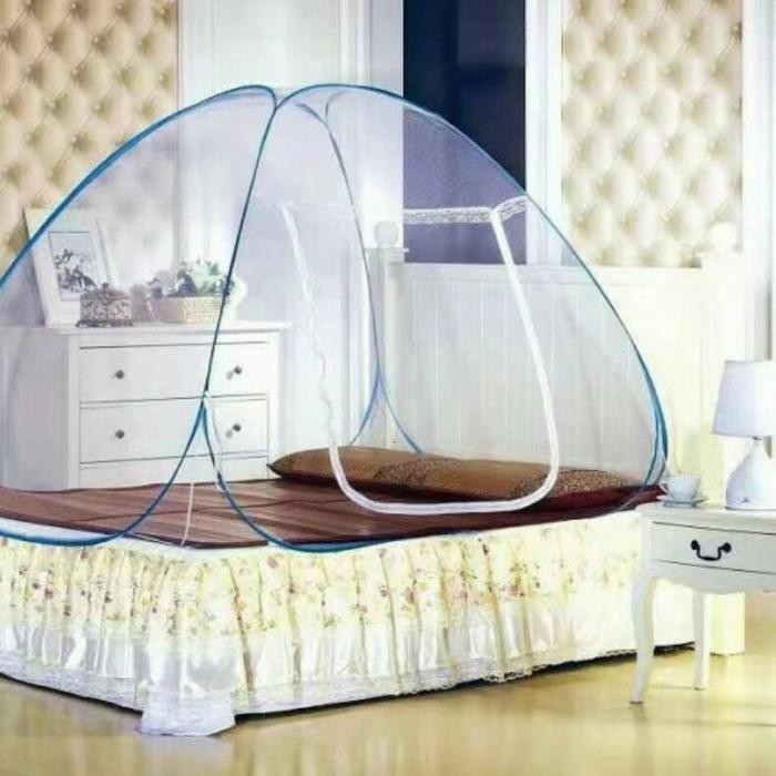 DISKON KELAMBU NYAMUK 120X200 - KELAMBU TEMPAT TIDUR LIPAT 120 X 200 VBN