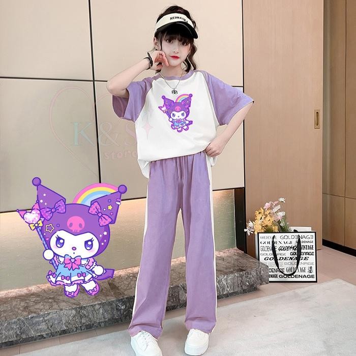 SETELAN CELANA PANJANG ANAK PEREMPUAN - ONESET ANAK 3-12 TAHUN - SETCEL ANAK PEREMPUAN