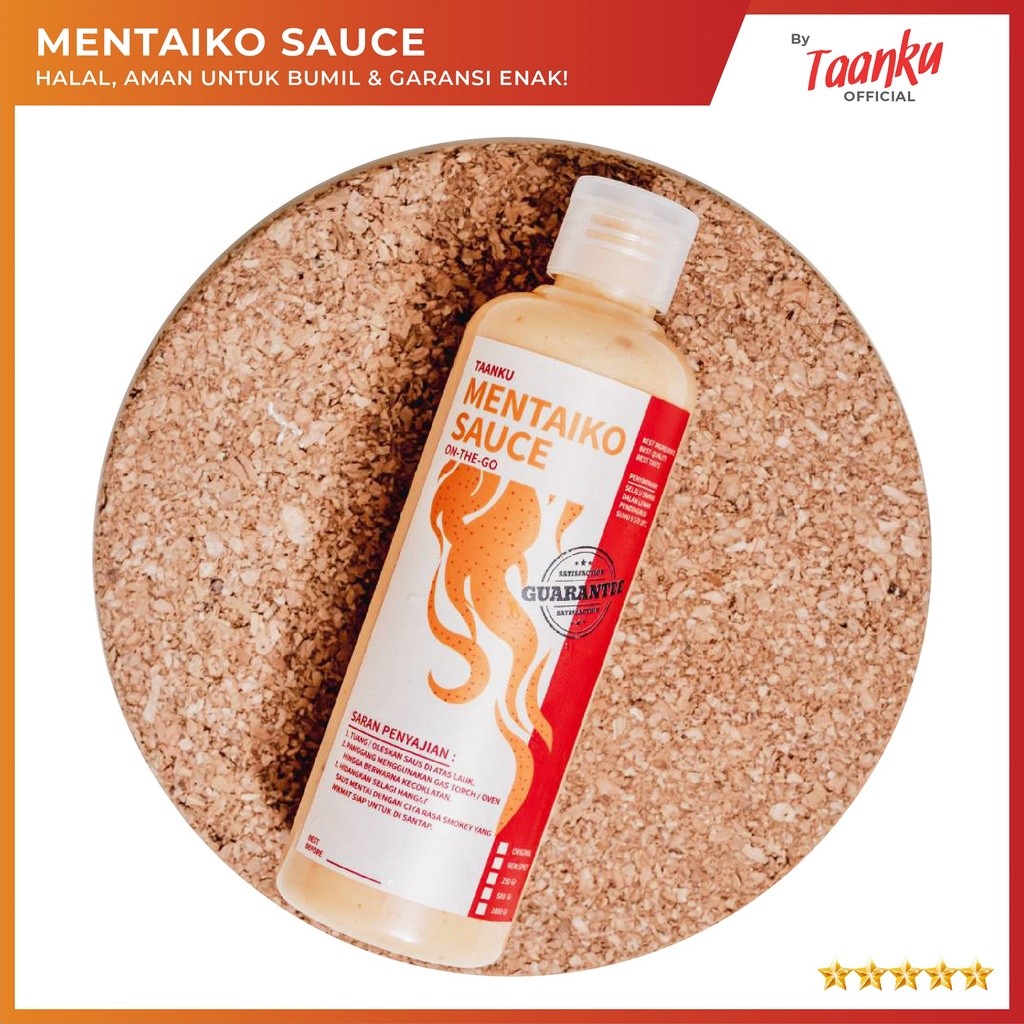 

Saus Mentai Mentaiko Sauce Saos Bumbu Halal & Garansi Enak [250 GR / 500 GR]