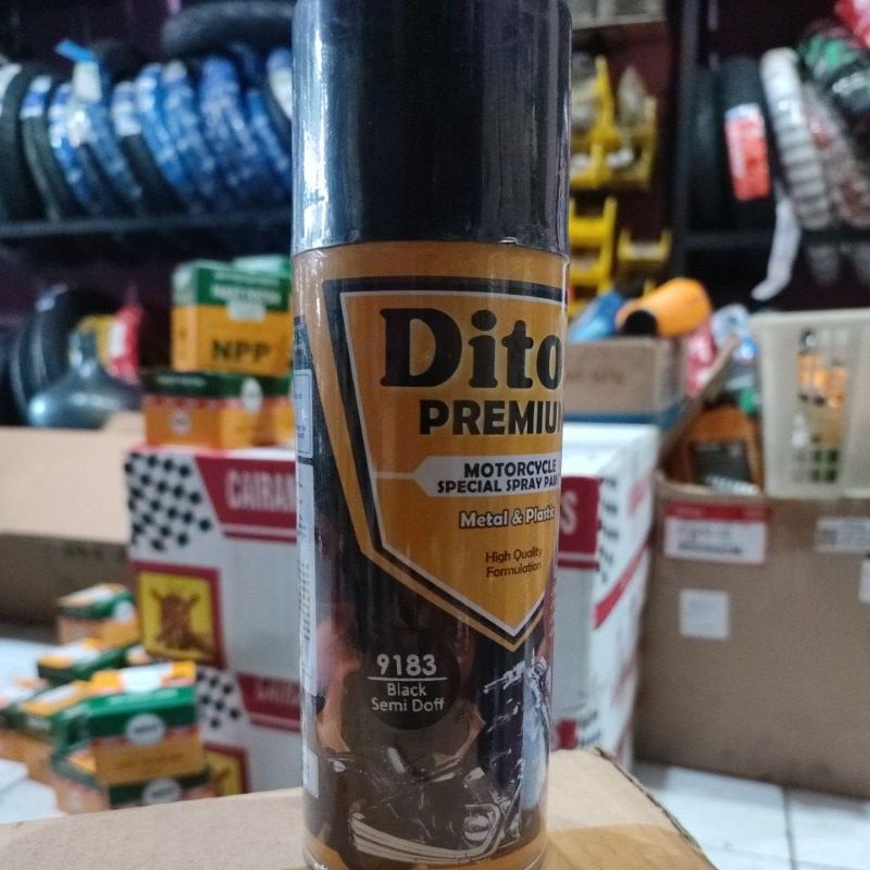 

Cat semprot Diton Premium Black semi Doff 9183
