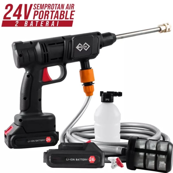 Mesin Cuci Steam Motor Mobil Baterai 21 Volt/ 28 Volt / 48 Volt Cordless Jet Cleaner High Quality