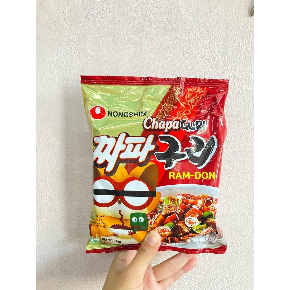 

Sale Terbatas [Pack] Nongshim Chapaguri Ramyun Udon - Ramdon Korea Noodles Aman