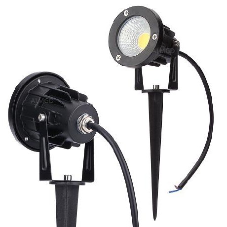 Terbaru Lampu Sorot Led Taman Tancap 9Watt Cob - 220Volt