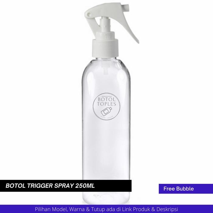 (BestPrice) botol trigger 250ml spray bening tebal (HARGA GROSIR)
