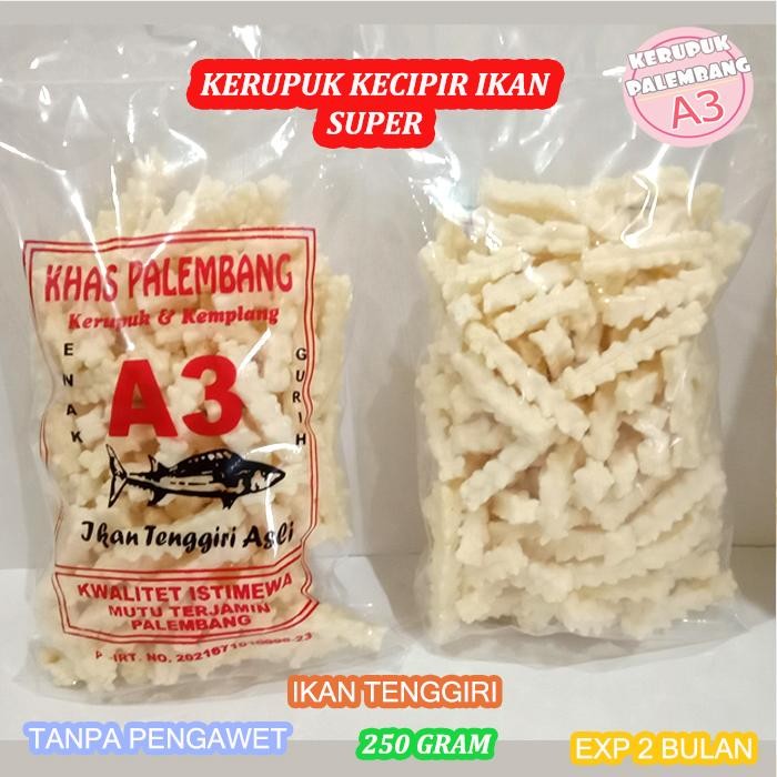 

JTTOP" KERUPUK KECIPIR SUPER IKAN TENGGIRI KEMPLANG AKAR SUPER KRUPUK SNACK