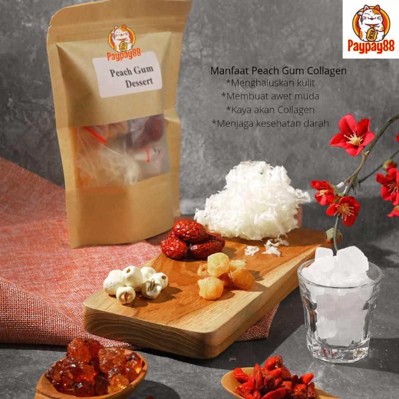 

PAKETAN PEACH GUM COLLAGEN PORSI 3 - 4 CUPS PEACH GUM DESSERT