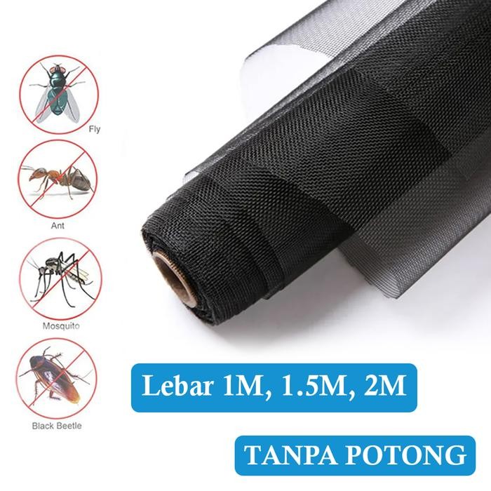 ~~~] Kasa Kawat Nyamuk PP Nano Jaring Kelambu Tirai Jendela Penutup Ventilasi Kamar 100x100