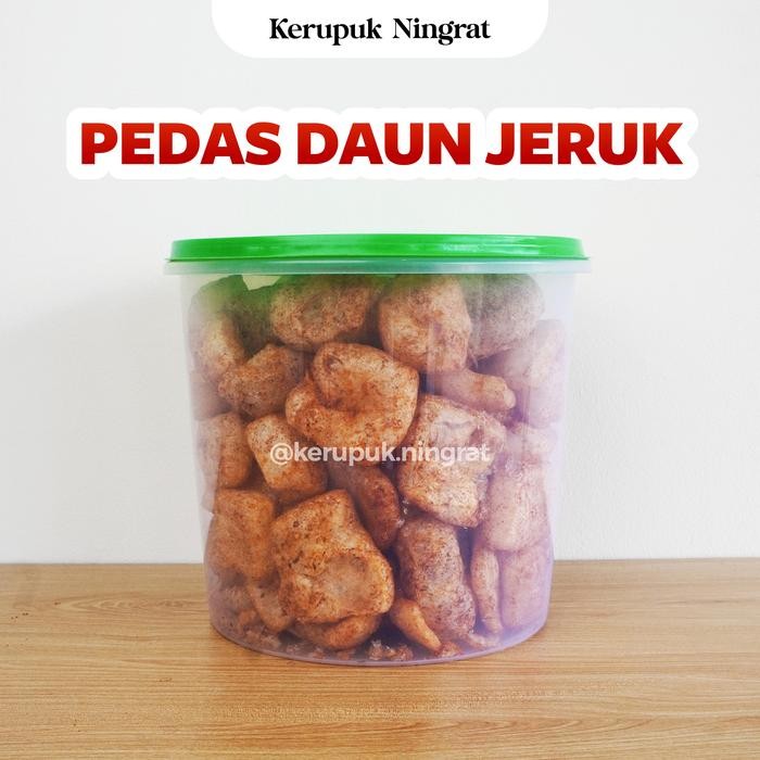 

JTTOP" KERUPUK KULIT TOPLES 5 LITER DAPAT 3 VARIAN RASA ORI ASIN GURIH, PEDAS DAUN JERUK, BALADO,