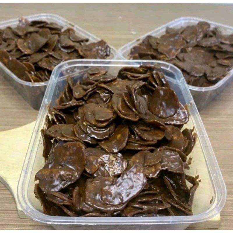 

Omahjajanan Keripik Pisang Coklat Lumer Full @180 Gr