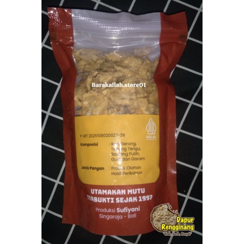 

Restokobar Ikan Gerang Manalagi Kemasan 150 Gram Oleh-Oleh Khas Singaraja Oleh-Oleh Bali