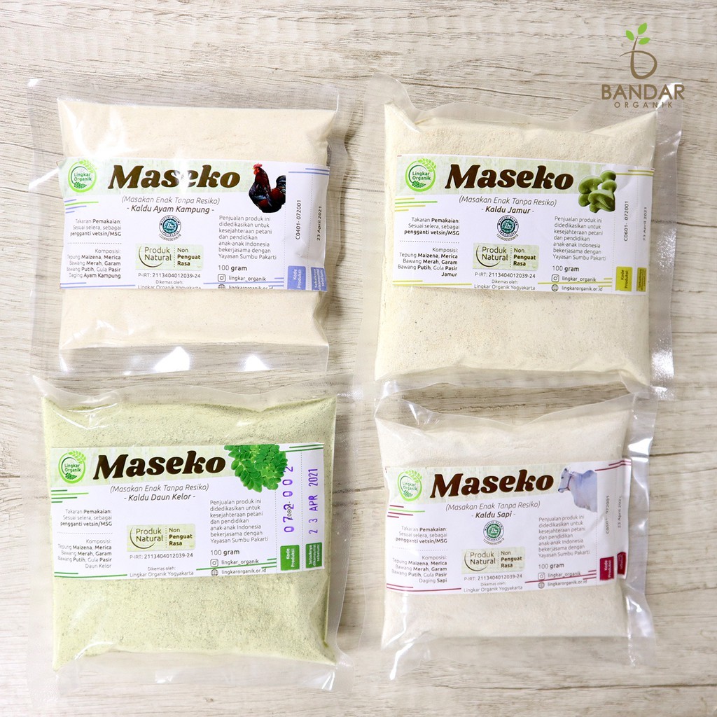 

Omahjajanan Maseko Kaldu Organik Non Msg Repack 100Gr - Lingkar Organik