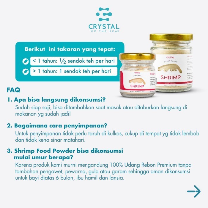 

Restokobar Crystal Of The Sea Shrimp Food Powder Kaldu Udang