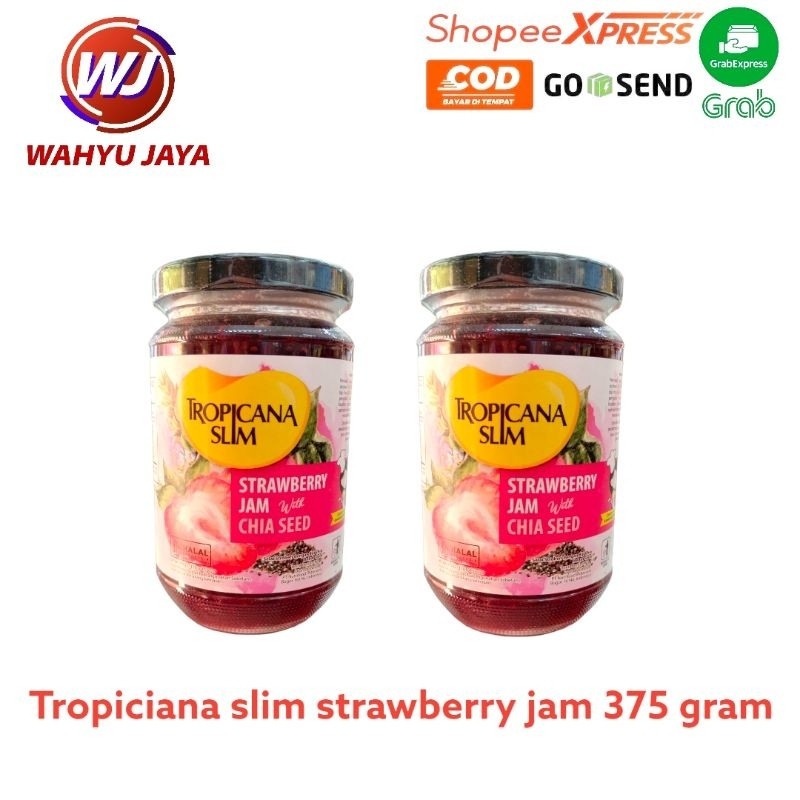

Restokobar Tropiciana Slim Jam Strawberry 375Gram