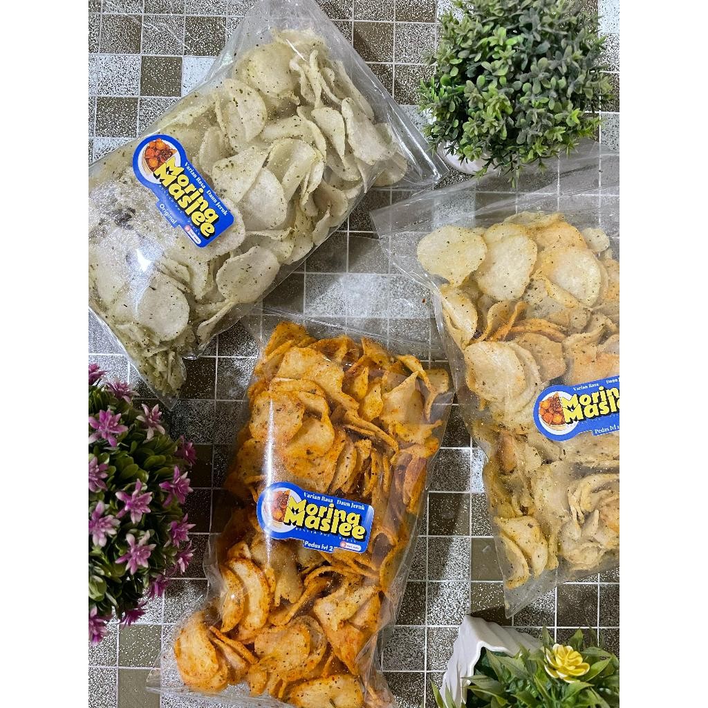 

Restokobar Snack Mng Rasa Daun Jeruk Ginal Renyah Cimol Kering Cemilan Khas Dan 250Gr