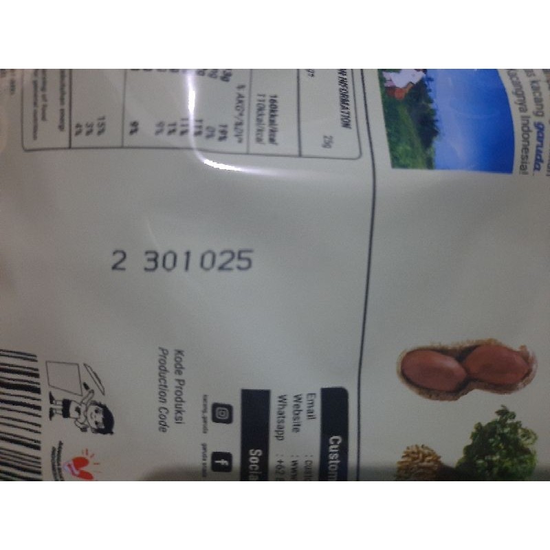

Omahjajanan Kacang Kulit Garuda 370G